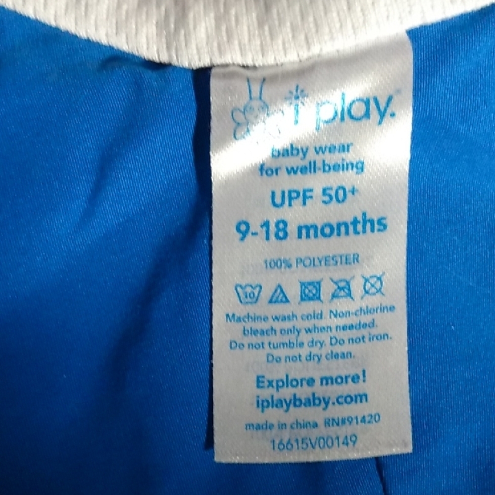 2 Toddler Boys 12-18 Months Sun Hats/Bucket Hats Lot, I Play & First Impressions - Picture 2 of 12